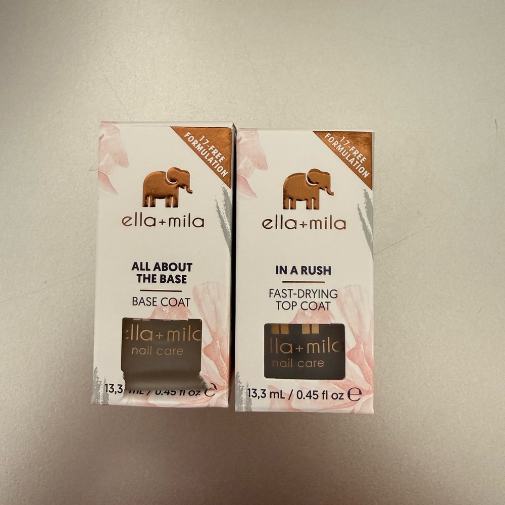 Nail Care Duo - Base and Top Coat Set